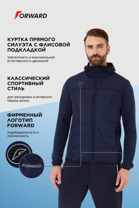 Куртка флисовая мужская