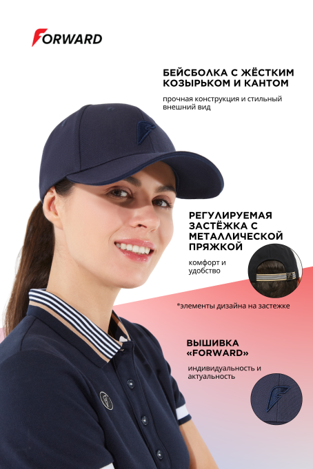 Бейсболка (синий)