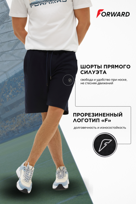 Шорты тренировочные мужские (синий)