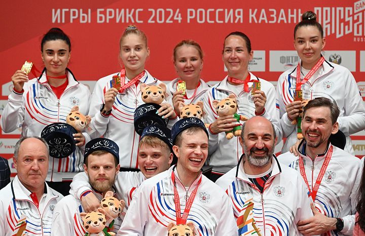 Россияне стали чемпионами Игр БРИКС по настольному теннису