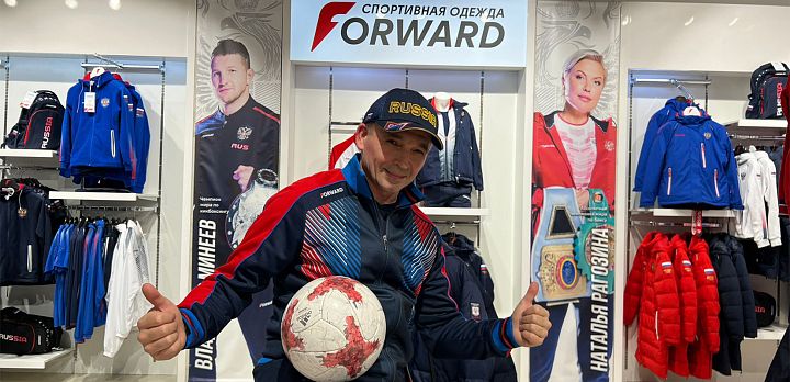 «Футбольный артист» Виктор Царев в Forward!